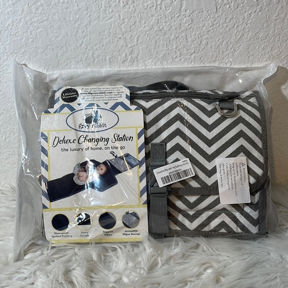 Little Grey Rabbit Deluxe Changing Station The Luxury Of Home On The Go NEW - Picture 4 of 12